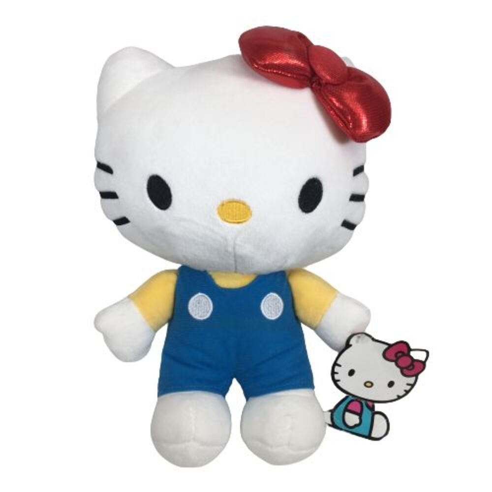 Hello Kitty Plush Stuffed Animal Cat Sanrio Gund Red Bow with Tag 12"